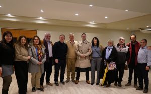 En la foto, parte de los asistentes presenciales a la Asamblea, realizada en el Hotel Diego de Velázquez, en Providencia.